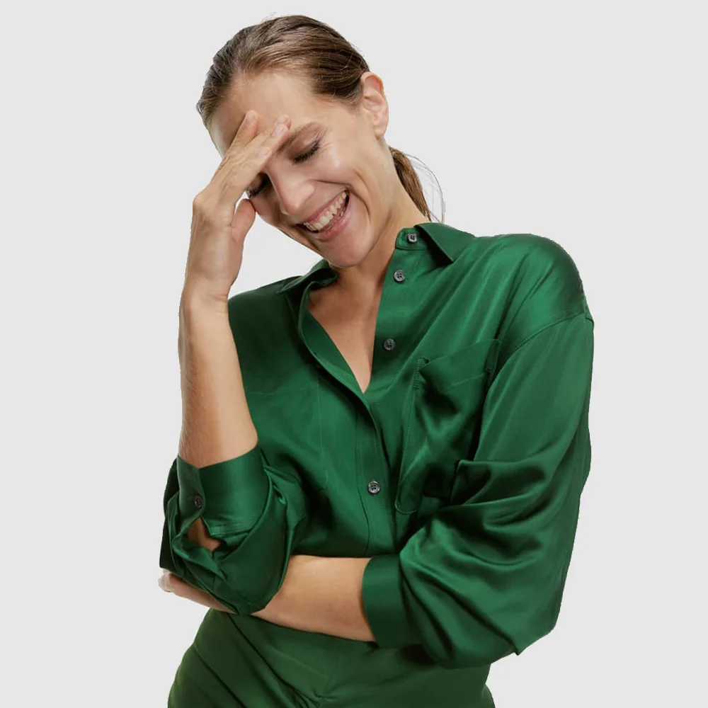 Женский кардиган на пуговицах ZA зеленый Повседневный Свободный в стиле бохо с