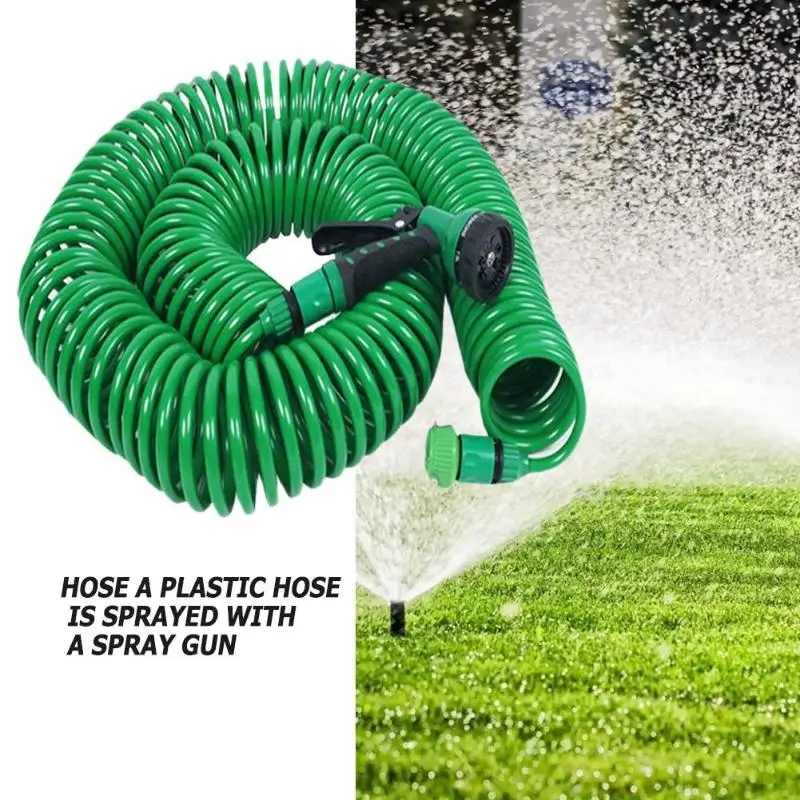 Расширяемый садовый шланг распылитель для полива автомобилей и газонов|Садовые