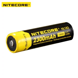 Бесплатная доставка 1 шт. Nitecore 18650 NL183 2300mAH 3,7 v защищенный PCB литий-ионный аккумулятор
