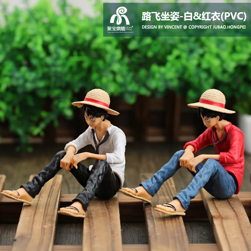 11 см цельнокроеные Аниме фигурки модели мультфильмы обезьяна д Луффи