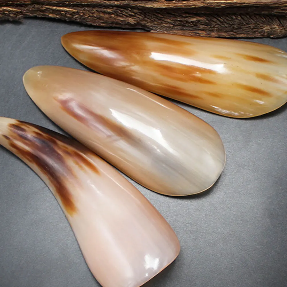 

1pc Gua Sha Plate Durable Prcatical Yak Horn Professional Natural Gua Sha Plate for SPA Homegua sha massage tool