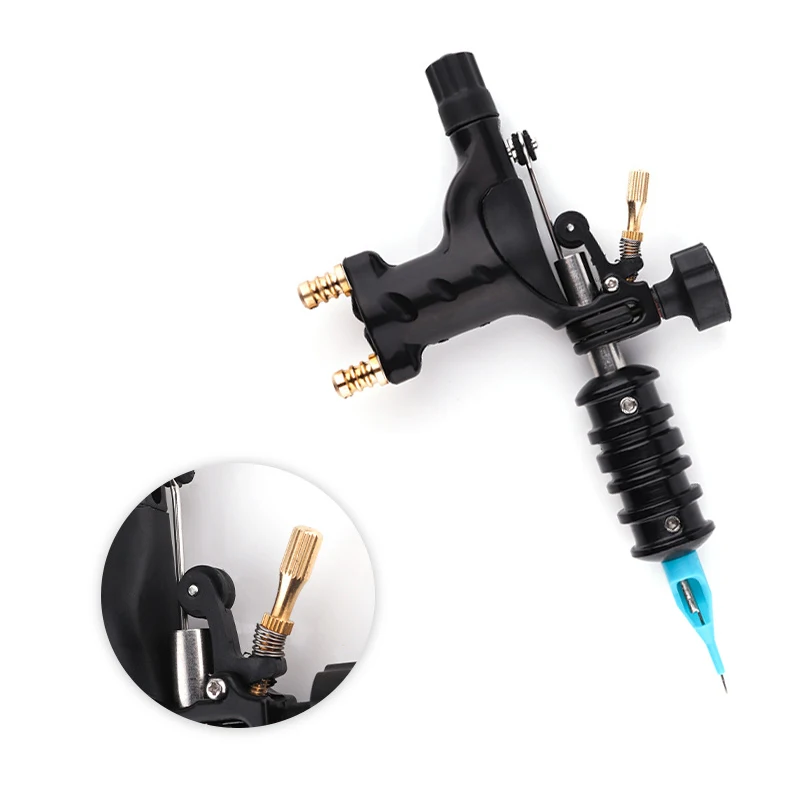 Fast Delivery Tattoo Kit Dragonfly Rotary Tattoo Machine Set Tattoo Needles Power Supply Pedal Permanent Makeup Machine Tattoo