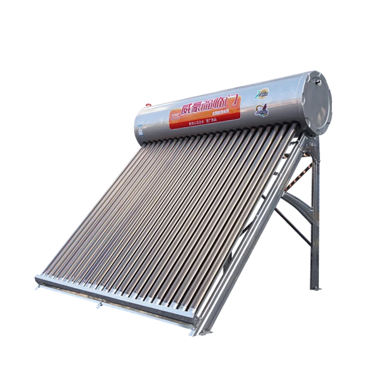 

Household Solar Water Heater Integrated Automatic 304 Stainless Steel Water Tank Purple Gold Tube