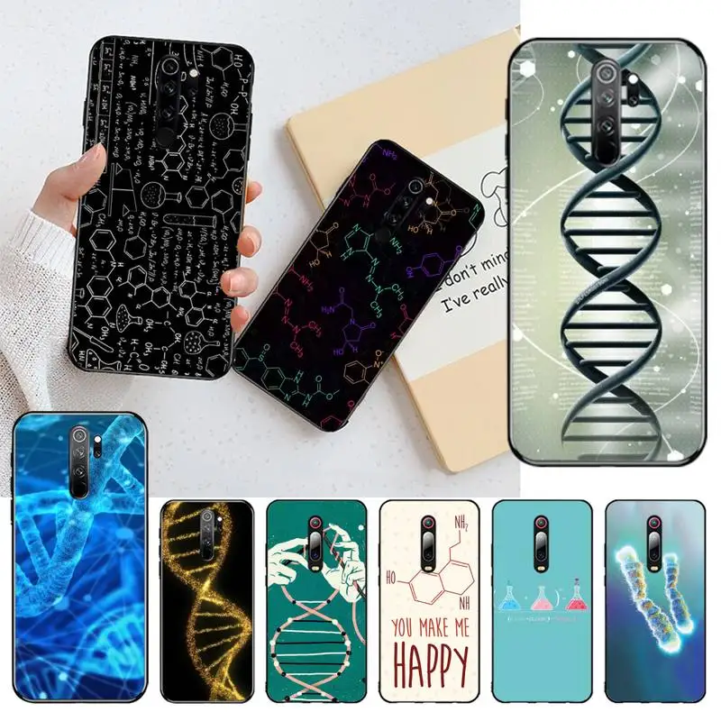 HPCHCJHM биология ДНК Мягкий Силиконовый ТПУ чехол для телефона Redmi Note 9 8 8A 8T 7 6 6A 5 5A 4 4X