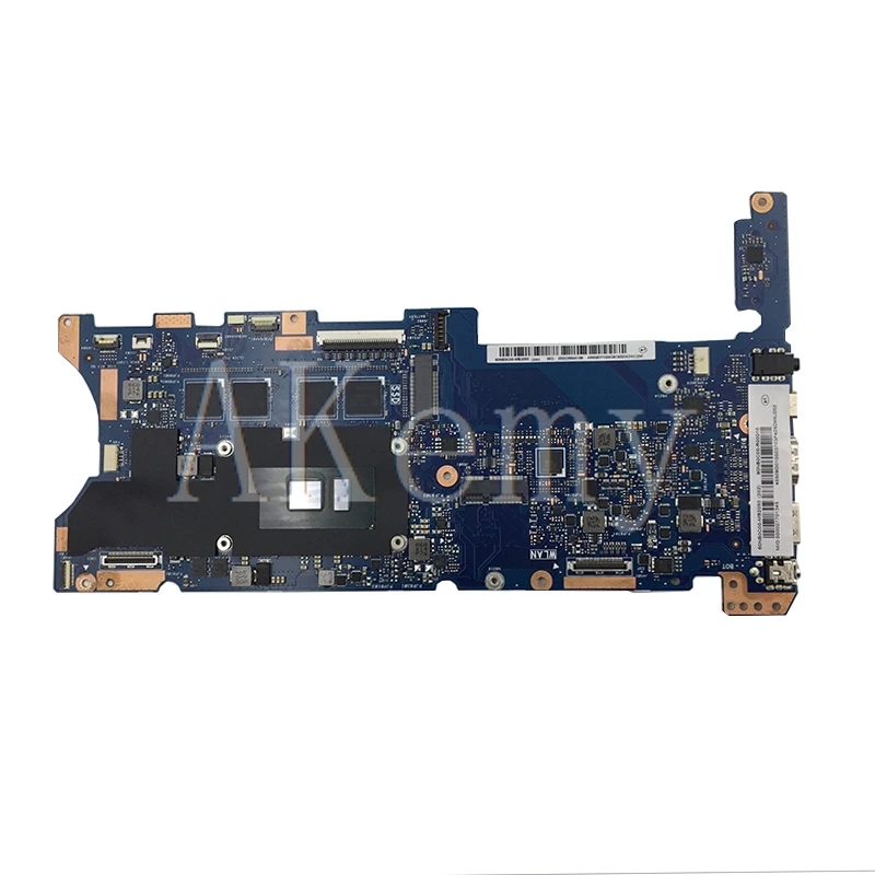 Kaufen Akemy Top Konfiguration Laptop Motherboard Für For Asus Q324UAK Q324UA Q324U Mainboard 60NB0C00-MB8000 16GB RAM I7-7500 CPU