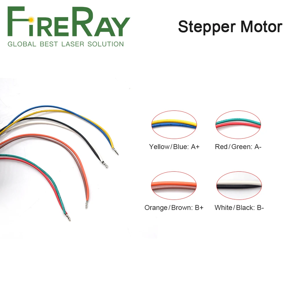 FireRay Leadshine 3 фазы шагового драйвер DM542S и двигатель 57HS09 или 57HS22 A для Co2 машина