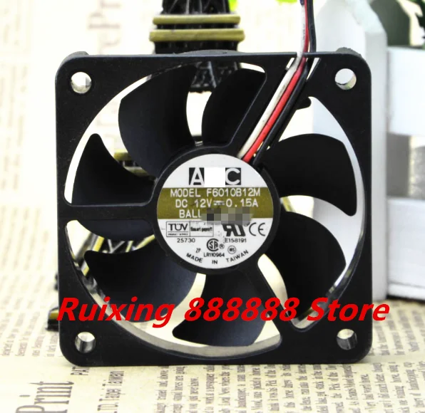 

Вентилятор 6010 F6010B12M DC 12V 0.15A шариковый охлаждающий вентилятор