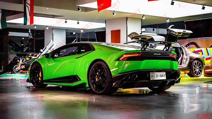 Z ART для Lamborghini Huracan углеродное волокно заднее крыло Lamboghini LP610 LP580 углерода