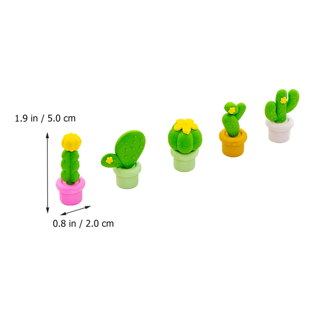 

15pcs Cartoon Erasers Creative Shape Rubber Erasers Student Stationery