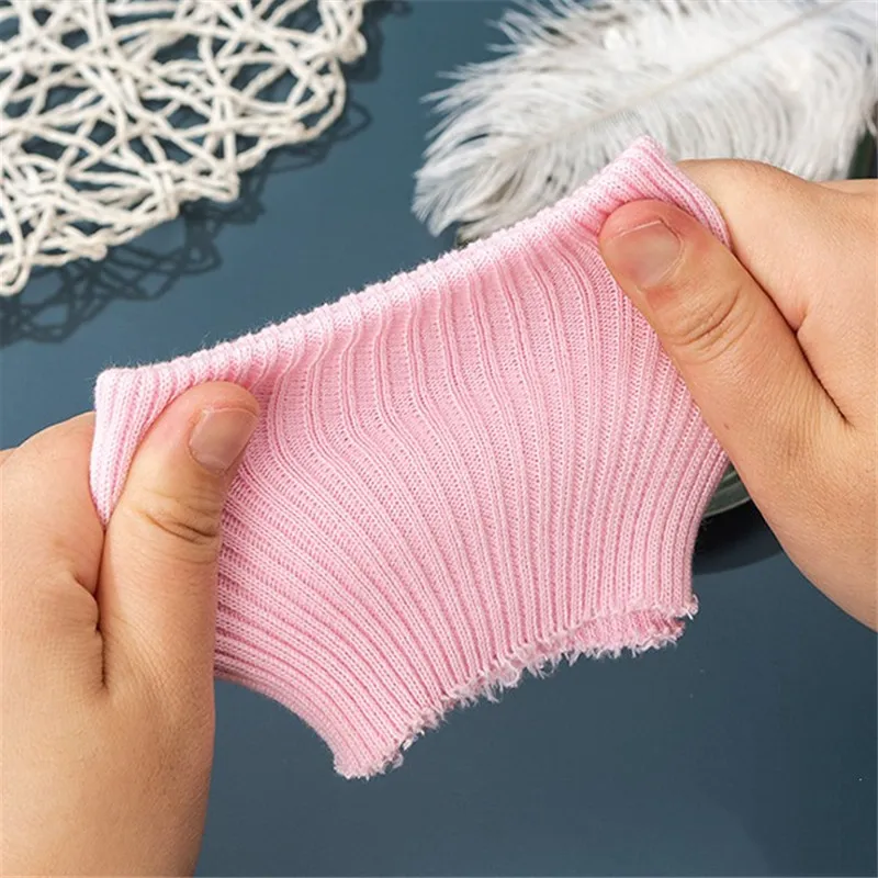 Трубчатый трикотажная Репсовая ткань из хлопка с манжетой высокого стрейч