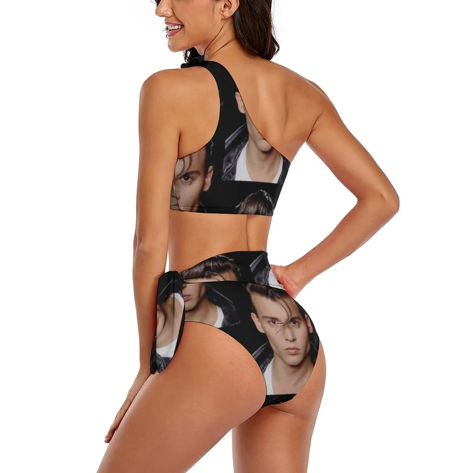 Купальник-бикини с бантом и юбкой-бантом | Спорт развлечения