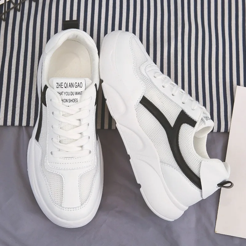 

2020 Summer Women Chunky Sneakers Brand Fashion Breathable Mesh Lace Up Old Dad Shoes Woman Female Sports Comfortable Shoes