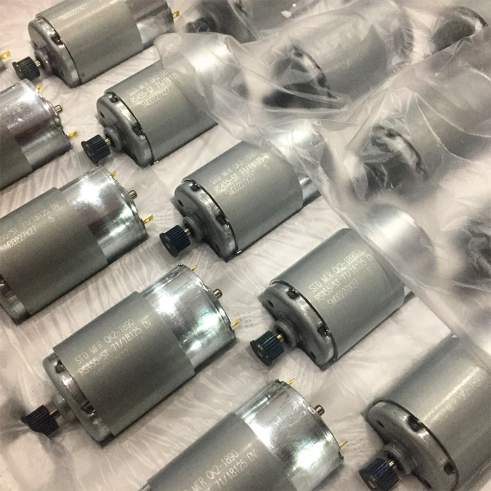 QK2-1890 RS455 DC 6V-24 12V угольные щетки Электрический двигатель принтера Сделай Сам