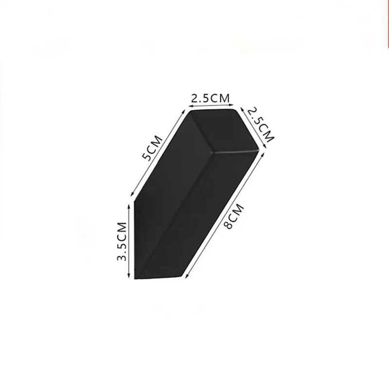 Black Hook For Kitchen Bathroom Hanging Hooks Coat Towel Clothes Robe Wall Rack | Обустройство дома