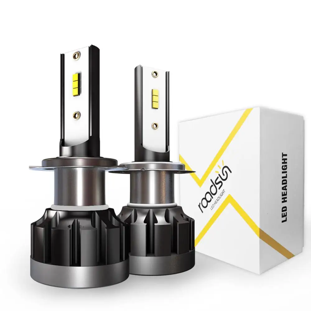 

2 шт./компл. H7 светодиодный фары комплект 40 Вт 4000LM с переключением между дальним лампы 6000K Высокое Мощность весом 9-36V для грузовиков ксеноновы...