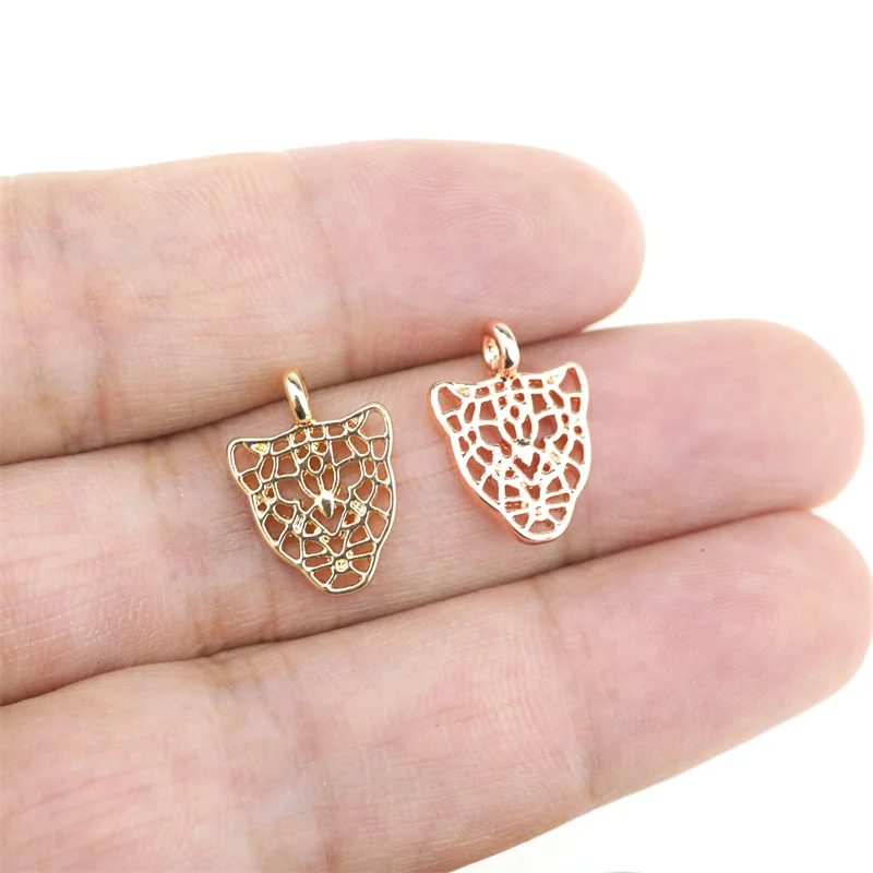 

Новейшие подвески в виде леопарда серебряного цвета размером 12*6 мм из 20 предметов, Подвески для изготовления ювелирных изделий своими рука...