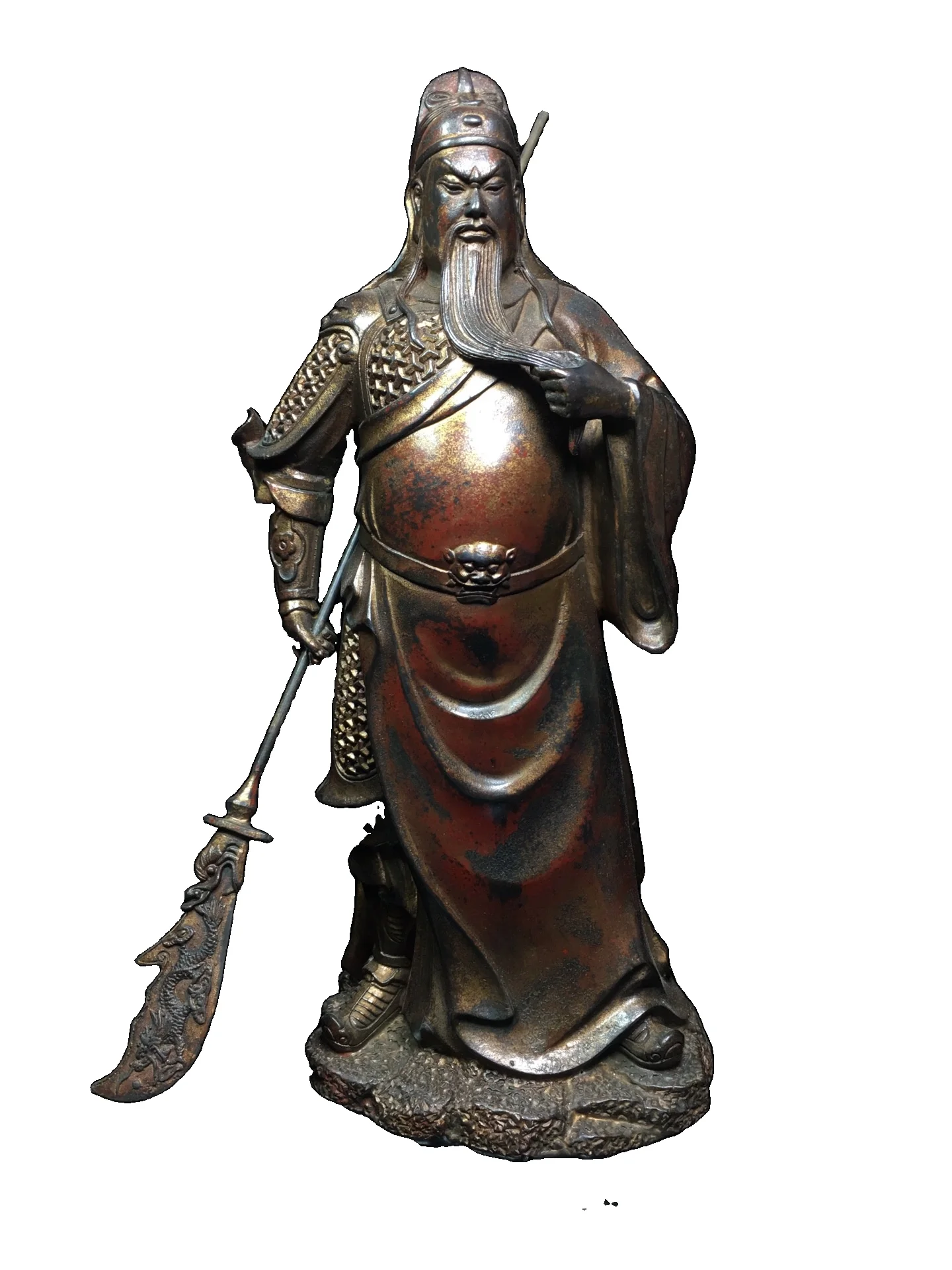 

Статуя Будды Laojunlu тибетская Буддийская бронза Guan Gong, Античная бронзовая коллекция шедевров, традиционная китайская коллекция