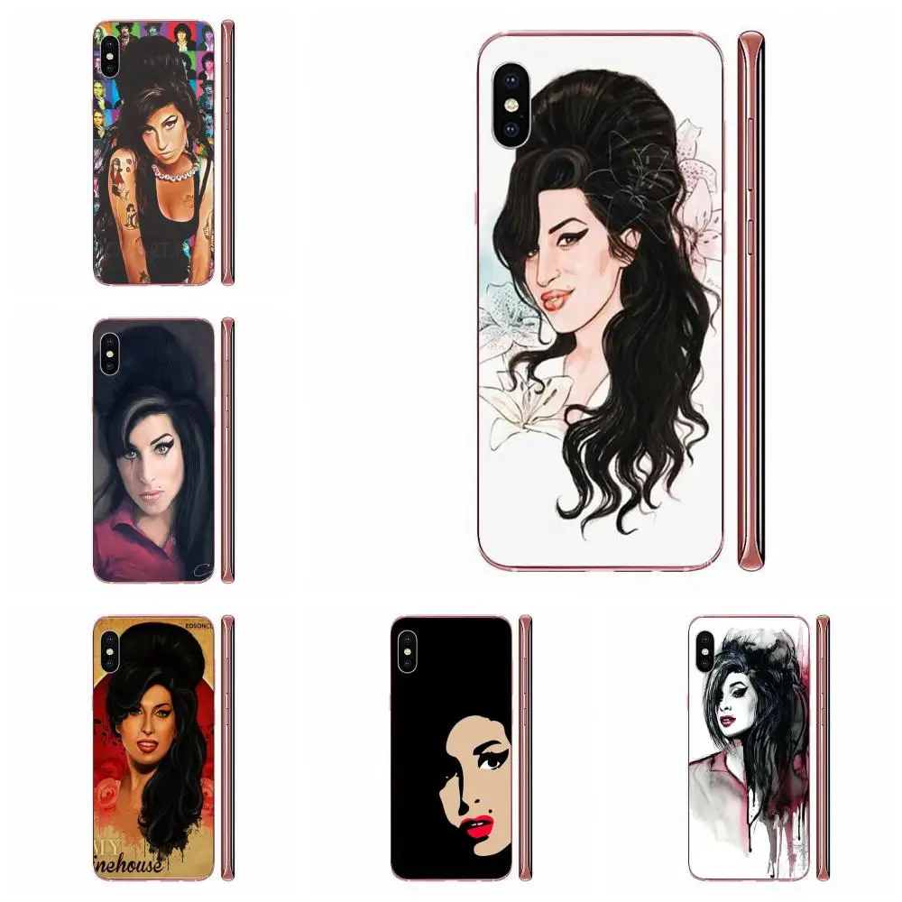 Для Samsung Galaxy A51 A71 A81 A90 5G A91 A01 S11 S11E S20 Plus Ultra TPU сотовый телефон Uk Girl Singer Amy Winehouse