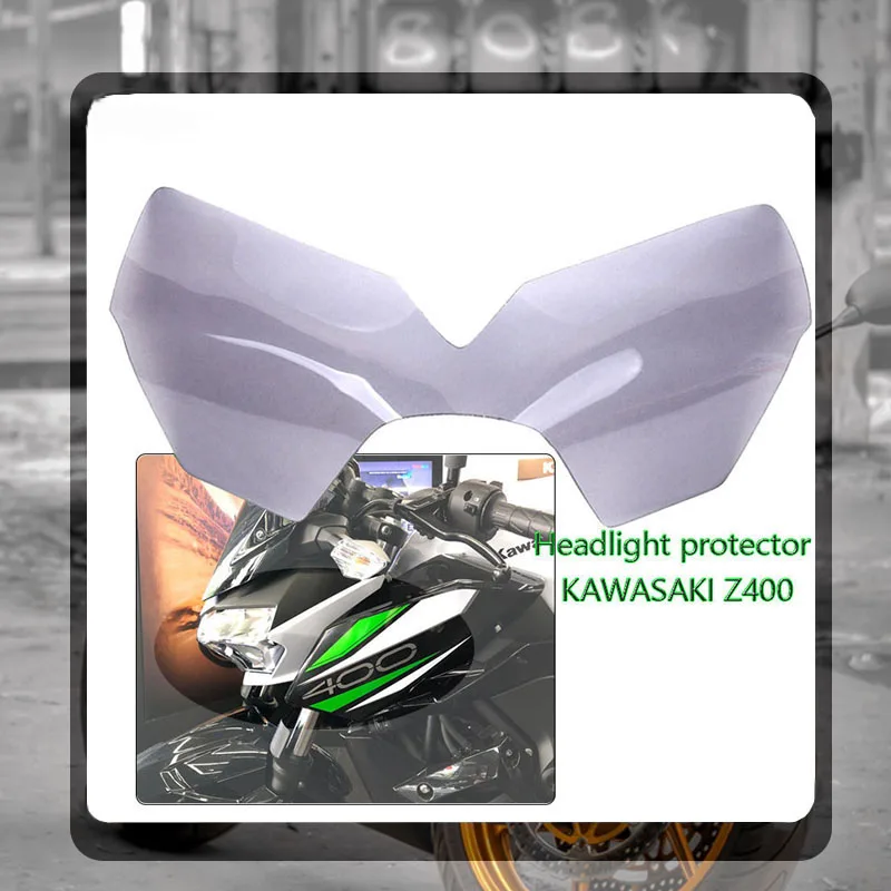 Для KAWASAKI Z400 Z 400 2019 2020 Защитная крышка для передней фары мотоцикла|Накладки и