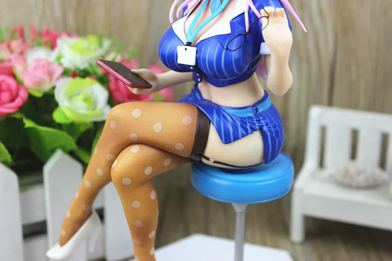 Японское аниме супер звуковая волна фигура сексуальная Офисная Леди Sonico OL Ver. ПВХ фигурка игрушка Съемная одежда новая сексуальная фигура