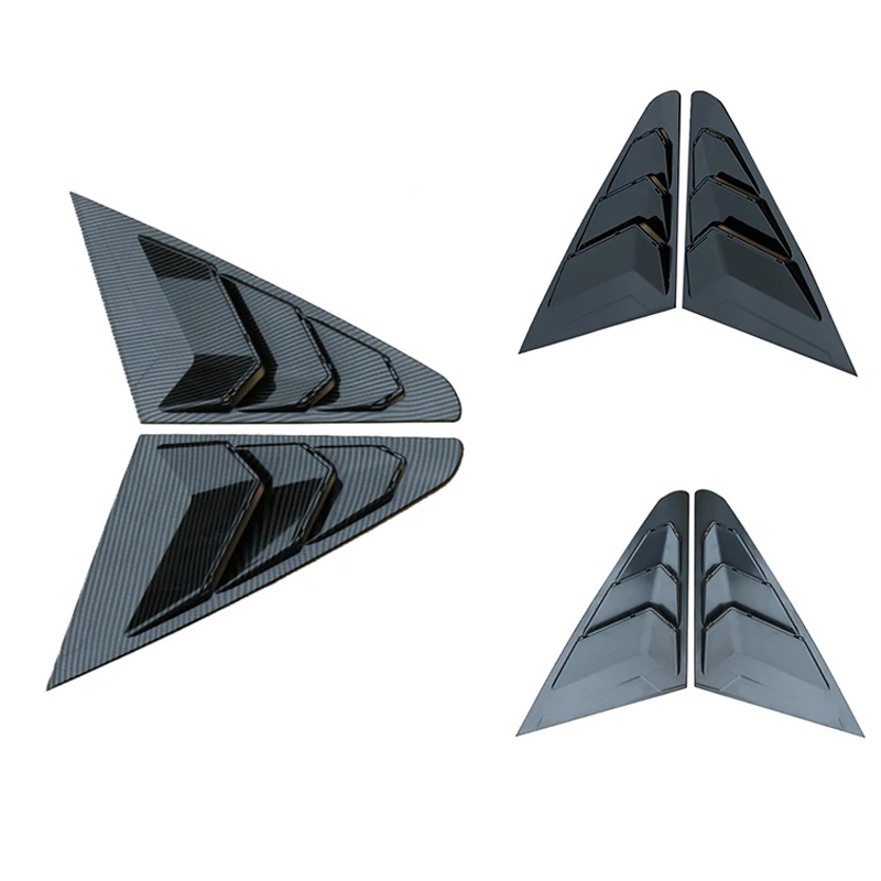 

Rear Side Window Louvers, Scoop Louvers Cover Blinds for MG 5 MG5 2021 Car Exterior Accessories