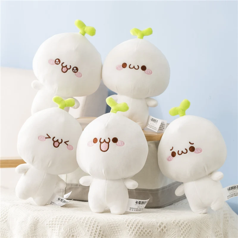 Kawaii длинная трава пельмени игрушки мягкие милые животные плюшевые куклы для