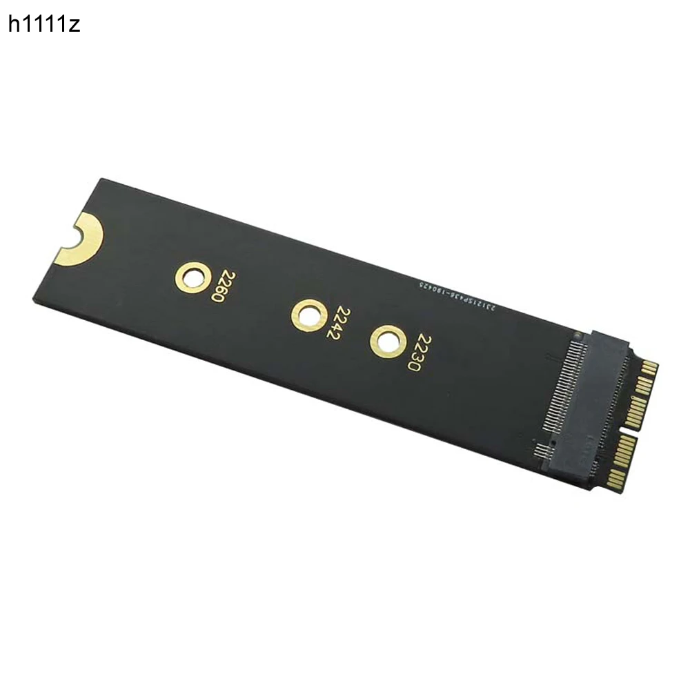 Адаптер для Apple SSD адаптер Macbook Air NVMe PCIe M.2 M Key 2013 2014 2015 Pro A1398 A1502 A1465 - Цена: 175,31 руб.