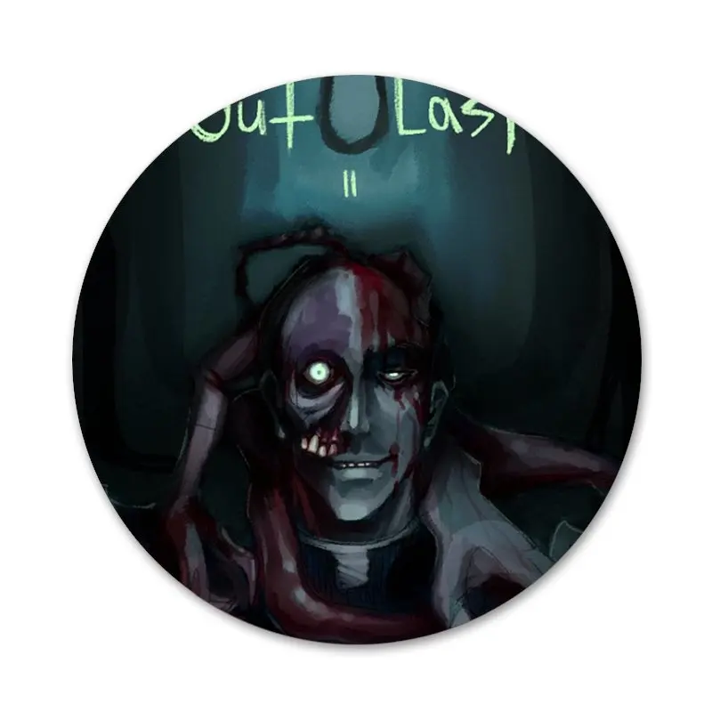 Страшная игра Outlast 2 значок для одежды рюкзака украшение в подарок | Дом и сад