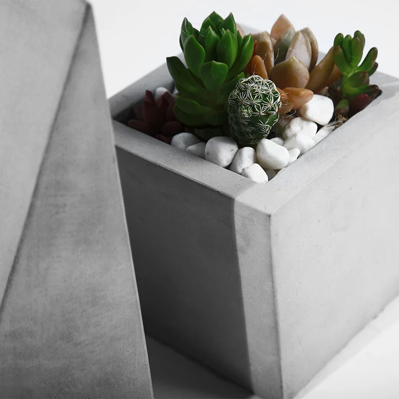 Бетон цемент ручка держатель книжная полка силиконовая die настольная подставка