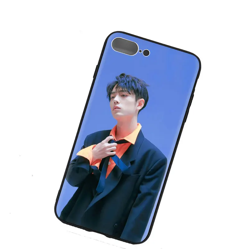 Неразобранный мягкий чехол для телефона из ТПУ Xiao Zhan iPhone 12 Mini SE 2020 11 Pro 5 5s 6 6s 7 8 Plus X