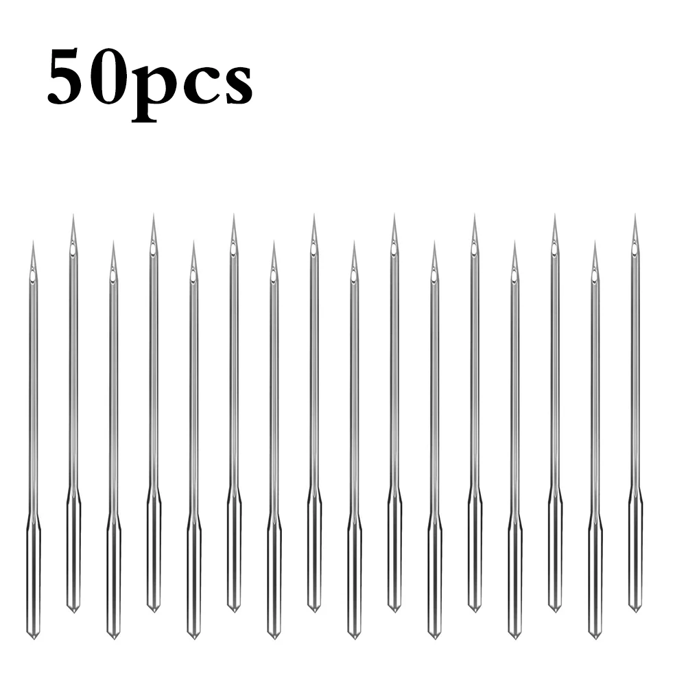 

50pcs Sewing Machine Needle Durable 9# 11# 14# 16# 18# Sewing Machine Accessory
