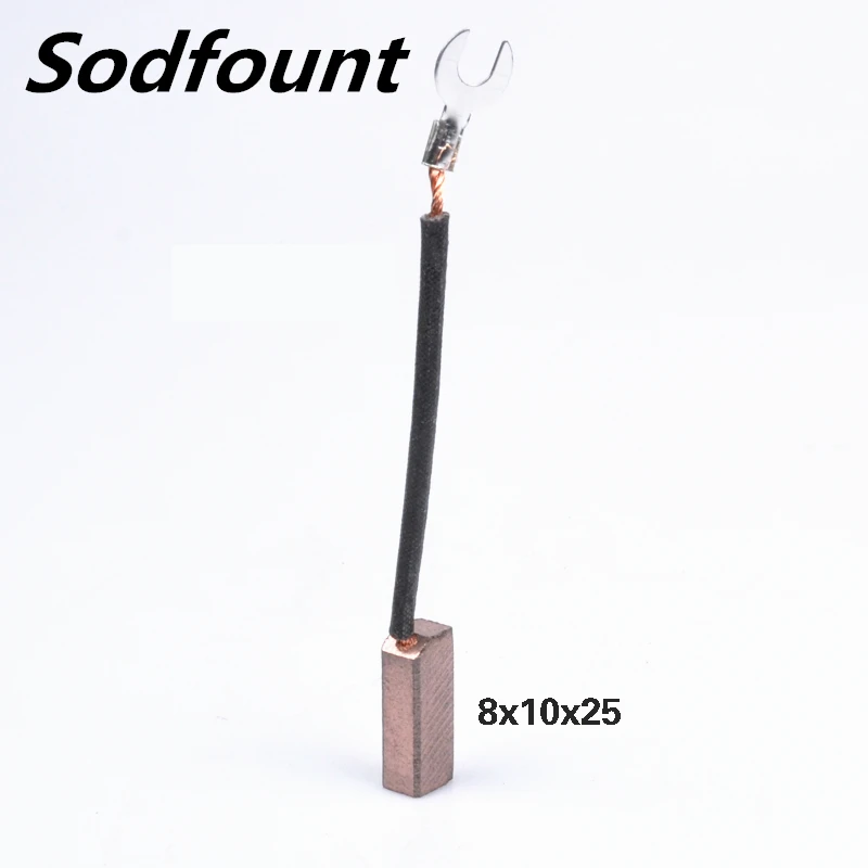 1pcs10pcs высокое медное J164 генераторная углеродистая щетка 8 10 12 5 30 32 35 40 мм|carbon fiber gt