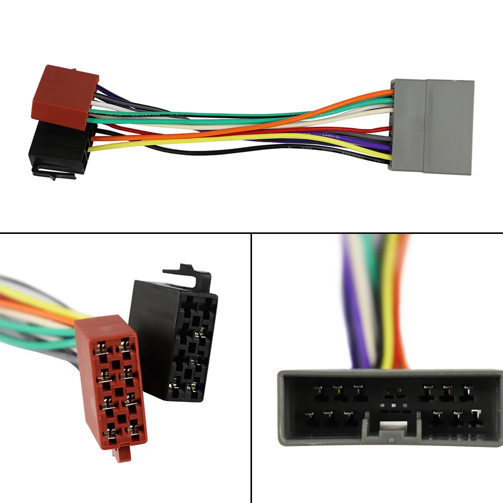 Жгут проводов и антенный адаптер для установки Стерео GPS Honda Civic 2006 2011 ISO|stereo