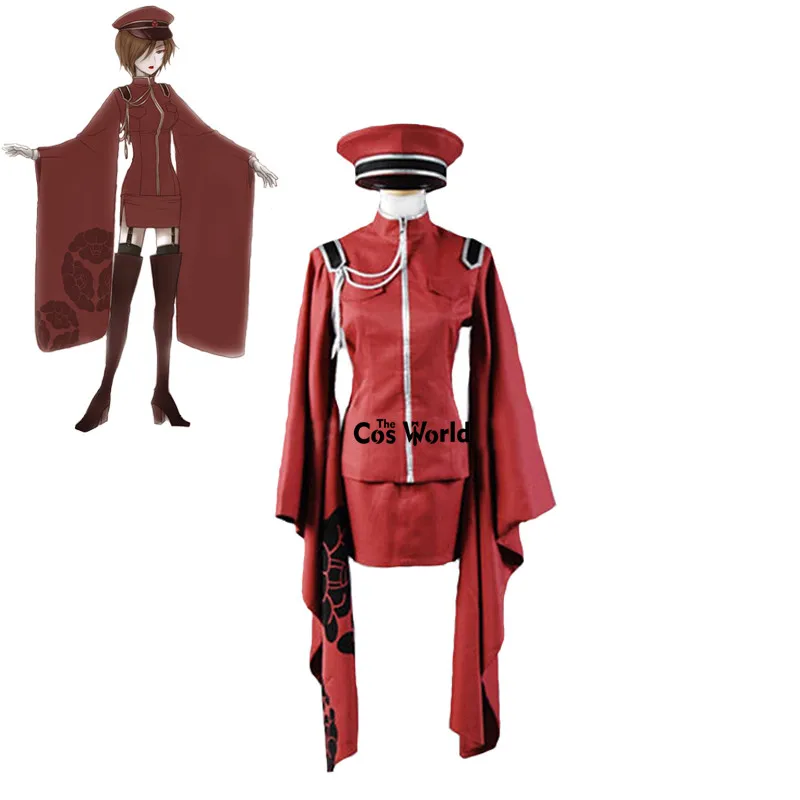 Vocaloid Senbonzakura Meiko кимоно униформа наряд Аниме косплей костюмы|anime cosplay costumes|cosplay