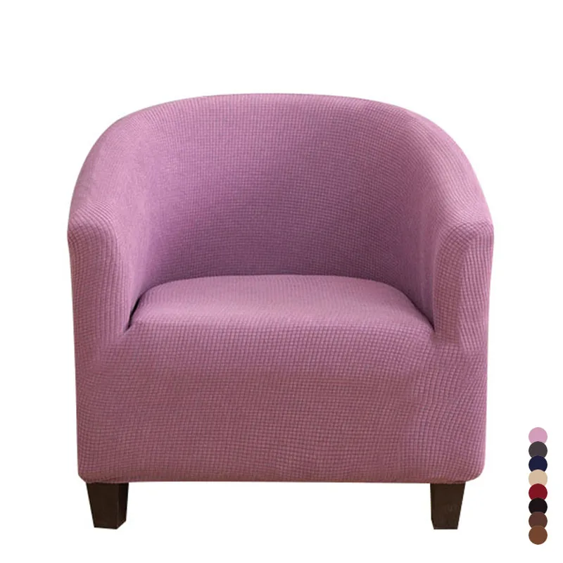 

Elastic Sofa Cover Club Chair Covers For Armchairs Stretch Couch Cover Removable Sofa Slipcovers For Bar Counter Living Room