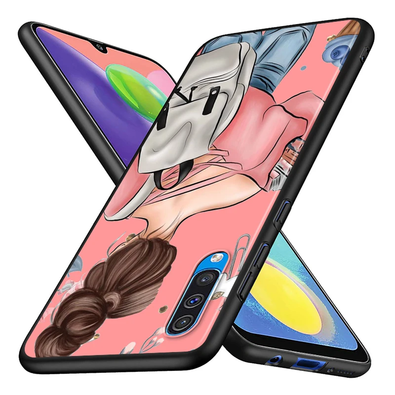 

Fashion Gril Art For Samsung A72 A52 A02 S A32 A12 A42 A51 A91 A81 A71 A41 A31 A21 S A11 A01 A3 A22 UW Phone Case