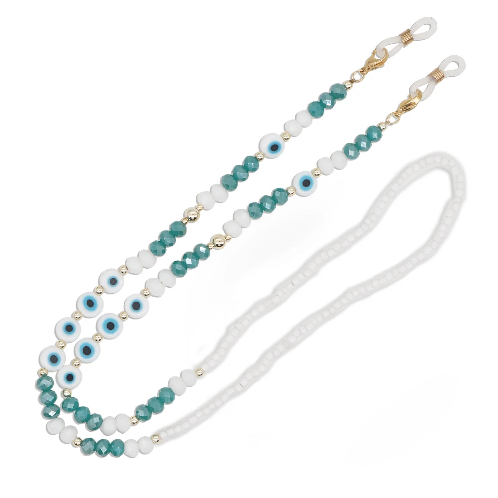 Цепочка для очков Go2Boho зрительный шнурок ювелирные изделия бирюзовые ожерелья с
