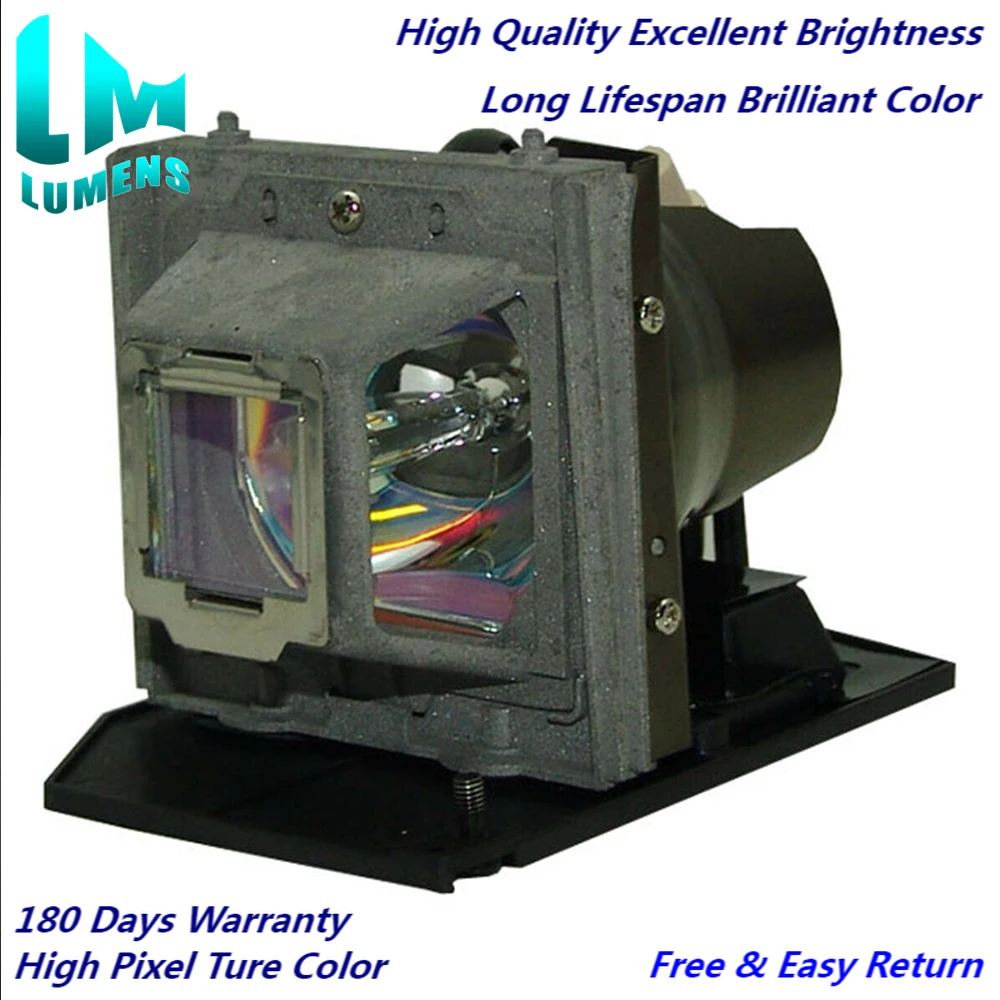

Replacement Projector Lamp with Housing L1720A for HP mp3220 / mp3222 with 180 Days Warranty LUMENS(Projector New Again!)