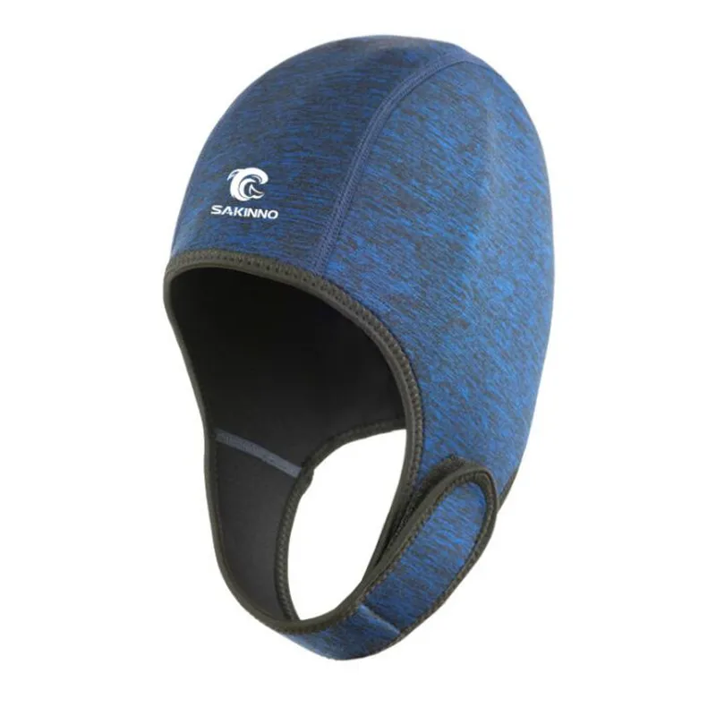 Шапка для плавания Неопреновая шапка дайвинга 3 мм профессиональная ткань Uniex NCR