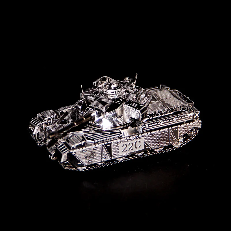 

3D пазл DIY металлический бак MK50 мини модели наборы коллекционные игрушки подарки земля лазерная резка головоломки точность измерения ковка ...