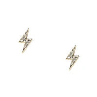 simple minimal 925 sterling silver stud earring for girl cz flash lightning stud earrings second stud mini small delicate design