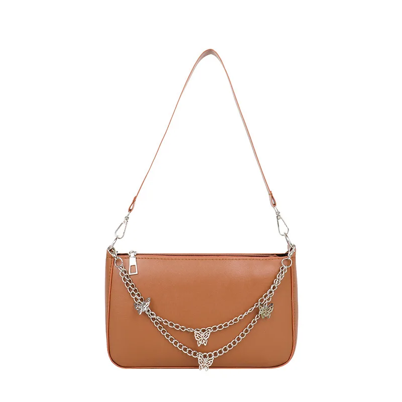 Модные брендовые винтажные сумки для подмышек женщин популярная Универсальная