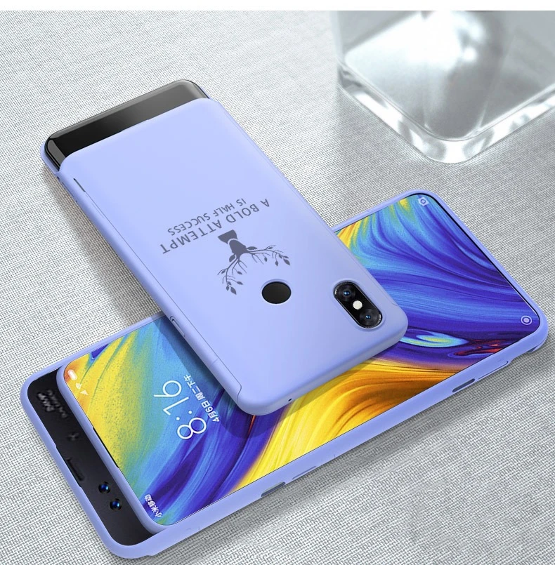Liquid Purple Для Xiaomi mi x 3 Чехол 6,39 ''прозрачный Elac-покрытие PC 360 Полное покрытие для Xiaomi mi x3 противоударный жесткий Жидкий чехол Funda - Цвет: Liquid Purple