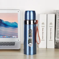 500ml bullet vacuum flask 304 stainless steel vacuum business simple teacup outdoor sports thermos cup water cup water bottle