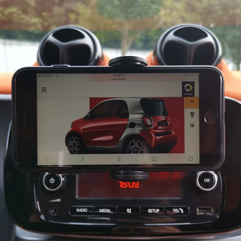 Автомобильный Стайлинг Беспроводной Зарядное устройство навигации мобильный