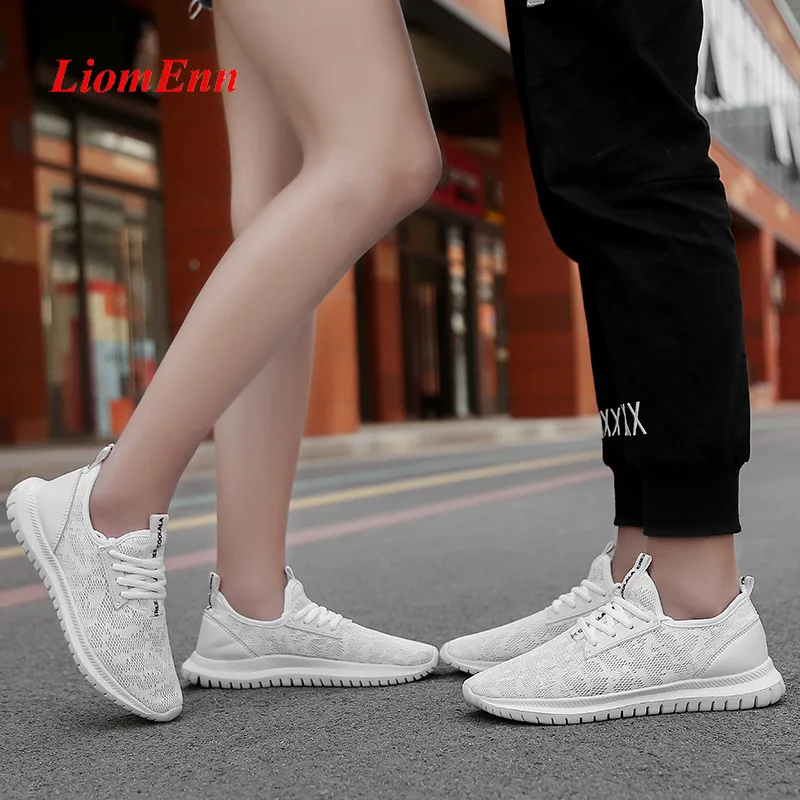 

Women's Sport Shoes Summer Sneakers Breathable Light Running Shoes Woman Tennis Vulcanized Shoes Man 2021 basket Plus Size 35-47
