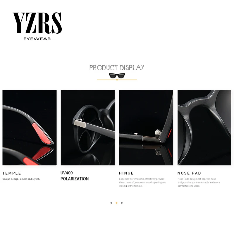 YZRS Брендовые мужские и женские классические ретро поляризованные