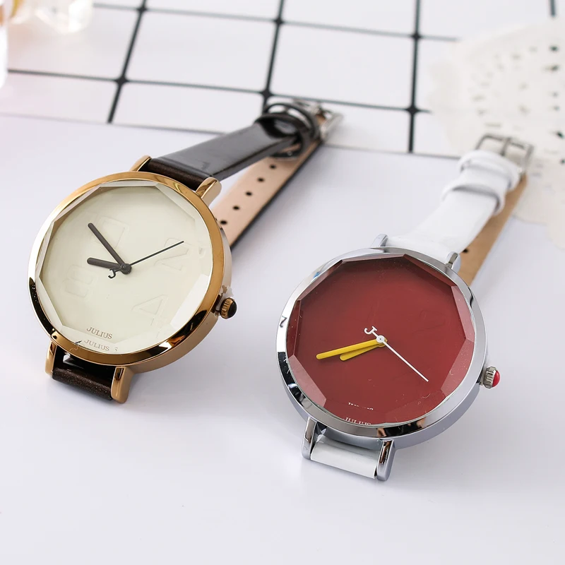 

Girl Love Jelly Leather Strap Quartz Student Watch Women Fashion Casual Original Design Watches Female Trendy Youth Lady Gift