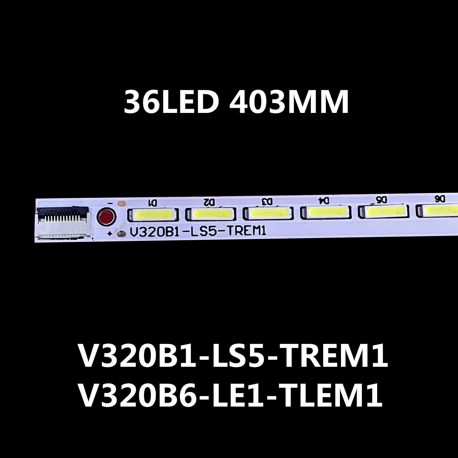 2 штуки/лот для 32E550D жидкокристаллической подсветки лампы V320B1-LS5-TREM1 V320B6-LE1-TLEM1 S kyworth 36LED 403MM включены.
