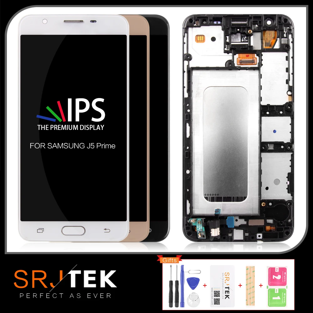 Оригинальный ЖК экран 5 0 дюйма G570 для SAMSUNG Galaxy J5 Prime сенсорный On5 2016 2017|ЖК-экраны и